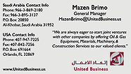 United Business Business Card Front